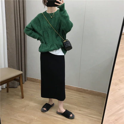 Damen Langarmshirt Rundhals Atmungsaktives Material Weiß