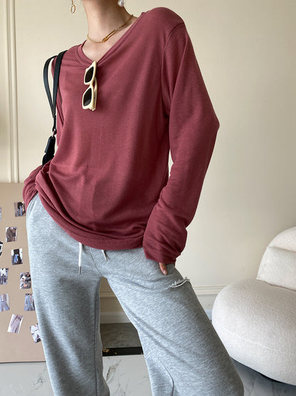 Damen Jeansshorts Hochbund mit Kettengürtel