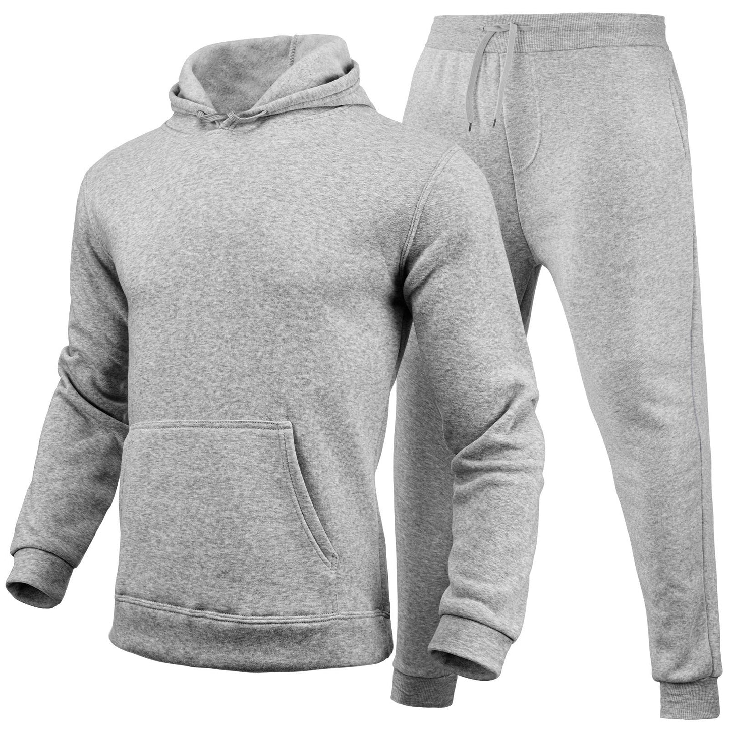 Damen Sportliches Hoodie- und Jogginghose-Set Baumwollmix Eveloria
