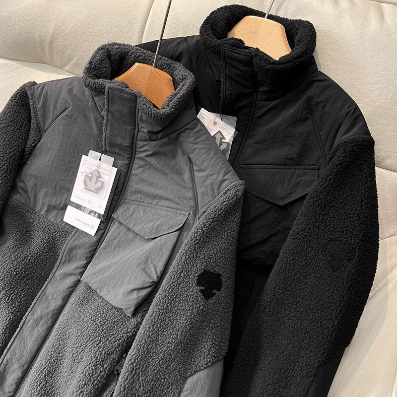 Damen Funktionsjacke Hochschließend Praktische Taschen Eveloria