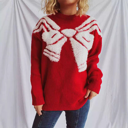 Damen Pullover 3D-Motiv Eveloria