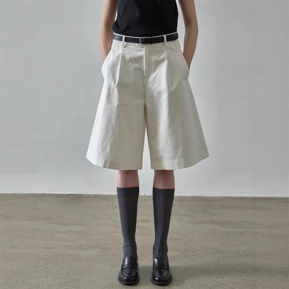 Damen Shorts Eveloria Baumwolle Bequem Schwarz - Eveloria