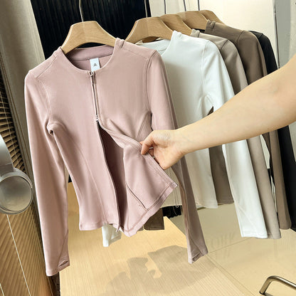 Damen Langarmjacke Leicht Atmungsaktives Material Eveloria