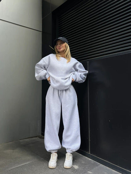 Damen Sweat-Outfit Eveloria Komfort