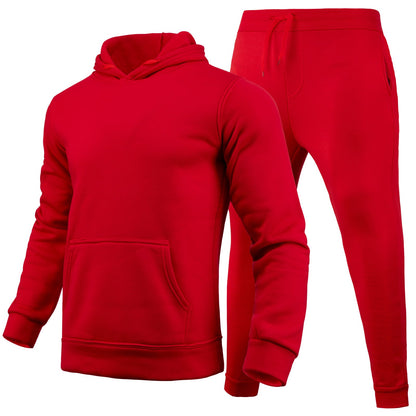 Damen Sportliches Hoodie- und Jogginghose-Set Baumwollmix Eveloria