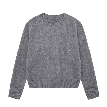 Damen Strickpullover Merinowolle Eveloria