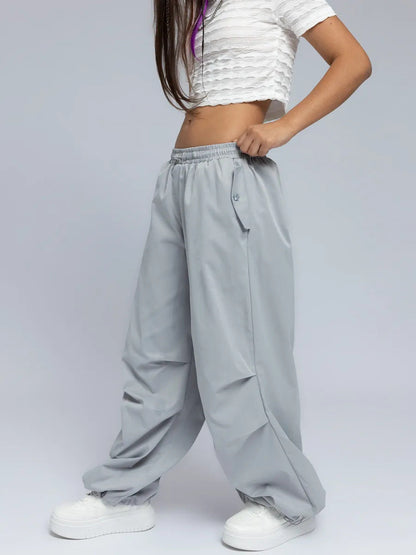 Damen Weite Hose Bequem Eveloria