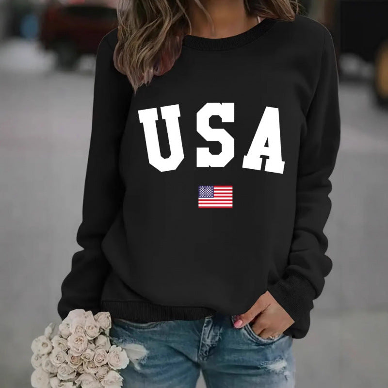 Damen Sweatshirt Modernes Statement Gemütlich Grau - Eveloria