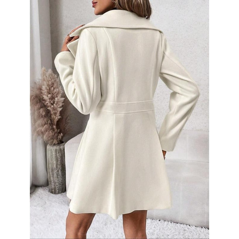 Damen Trenchcoat Tailliert Eveloria