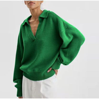 Damen Strickpullover Feinstrick Eveloria