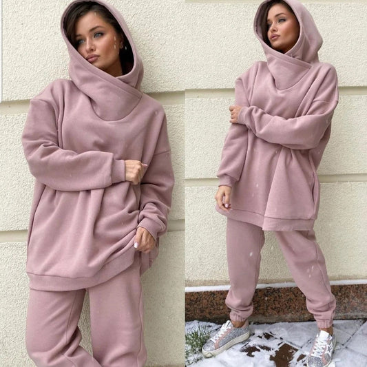 Damen Oversized Hoodie Jogginghose Set Eveloria - Eveloria