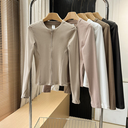 Damen Langarmjacke Leicht Atmungsaktives Material Eveloria