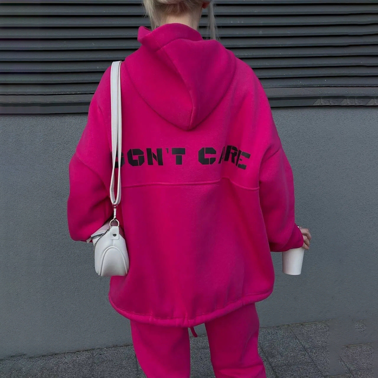 Damen Oversized Loungewear Set Eveloria Sportlich