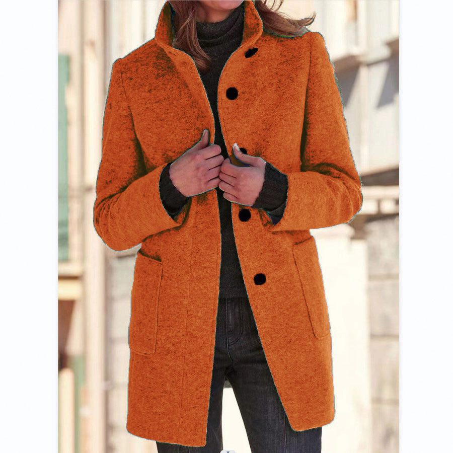 Eveloria Damen Button-Down-Mantel Stilvoll Elegantes Design