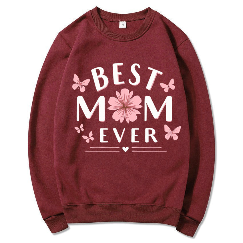 Damen Sweatshirt Floral Design Weiss