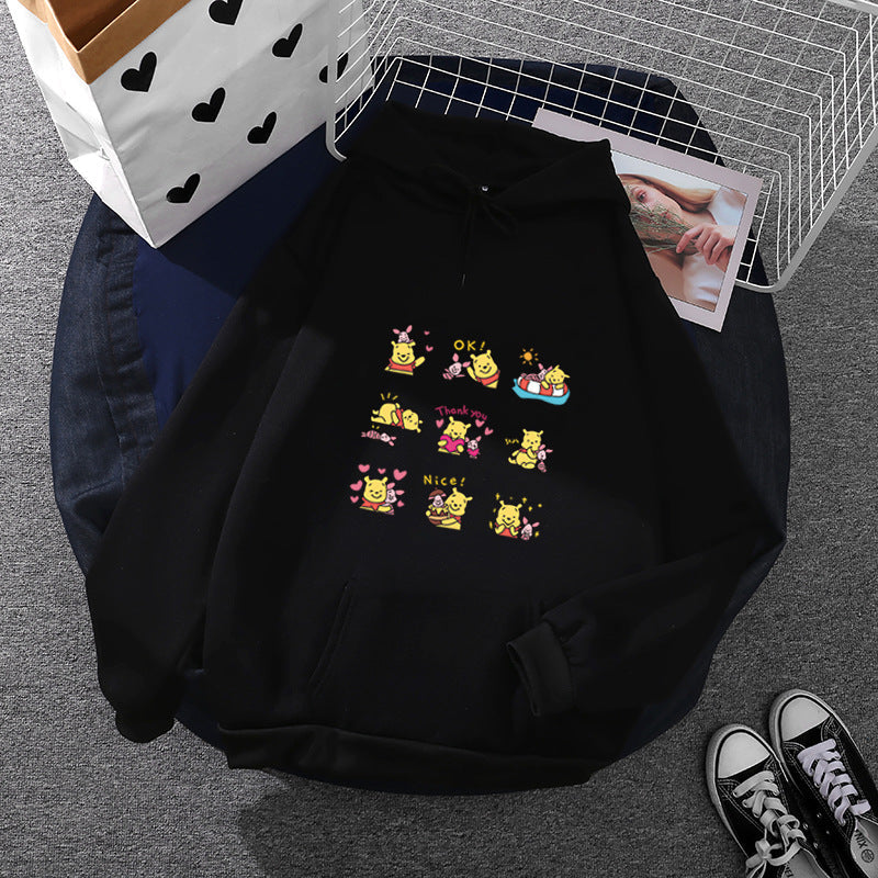 Damen Hoodie Pikachu Motiv Eveloria