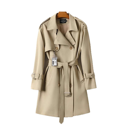 Damen Trenchcoat Oversized Schnitt Eveloria