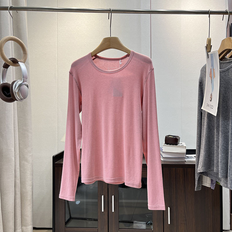 Damen Langarmshirt Weiches Jersey Ergonomisch Eveloria