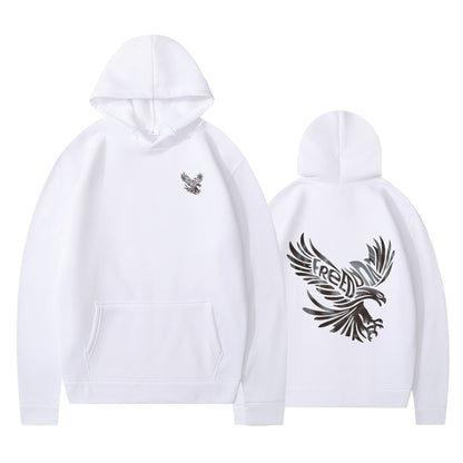 Damen Kapuzenpullover Adlerdesign Weich Eveloria - Eveloria