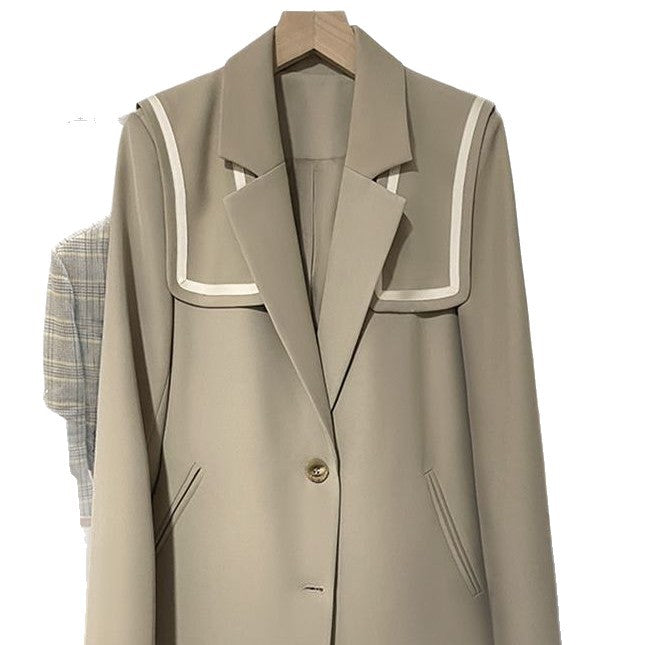 Damen Blazer Modern Eveloria mit kreativen Details