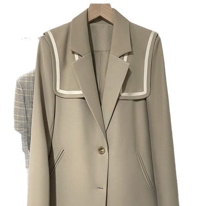Damen Blazer Modern Eveloria mit kreativen Details