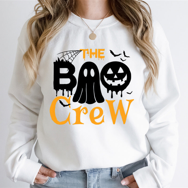 Damen Sweatshirt Halloween Grafikdruck Eveloria