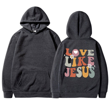 Damen Hoodie Mit Aufdruck Bequem