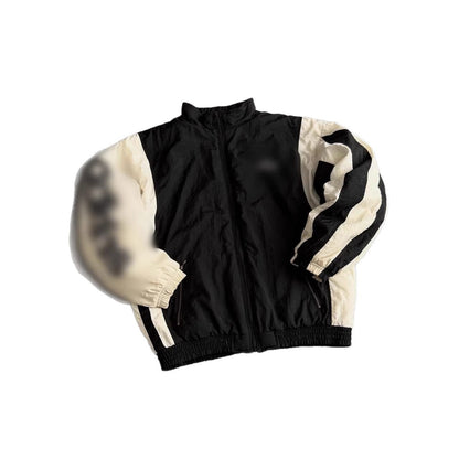 Damen Sportjacke Funktionsjacke Klassisch Weiß