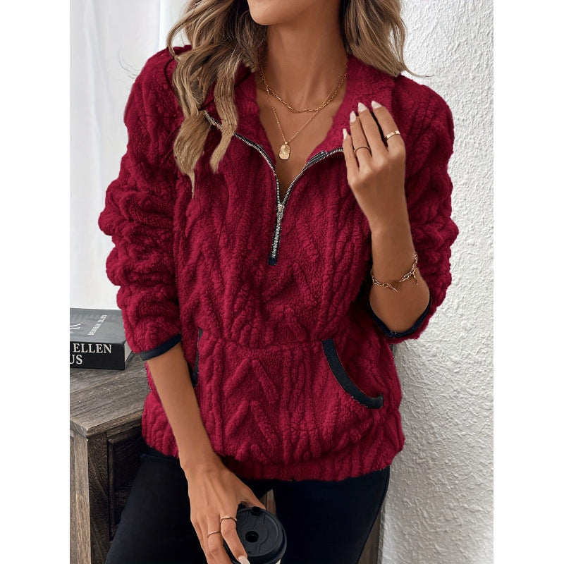 Damen Fleecepullover Eveloria Weich