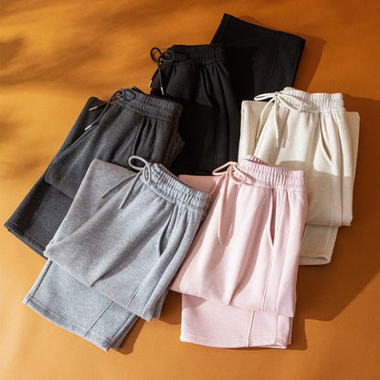 Damen Loungehose Weite Bequem Eveloria