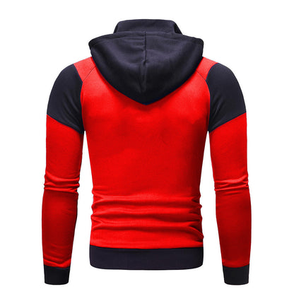 Damen Sportkapuzenjacke Hochkragen Reißverschlusstaschen