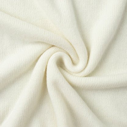 Damen Rollkragenpullover Feines Strickmaterial Beige