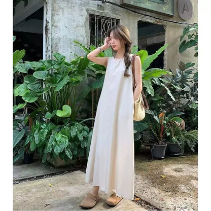 Damen A-Linie Kaftankleid Minimalistisch