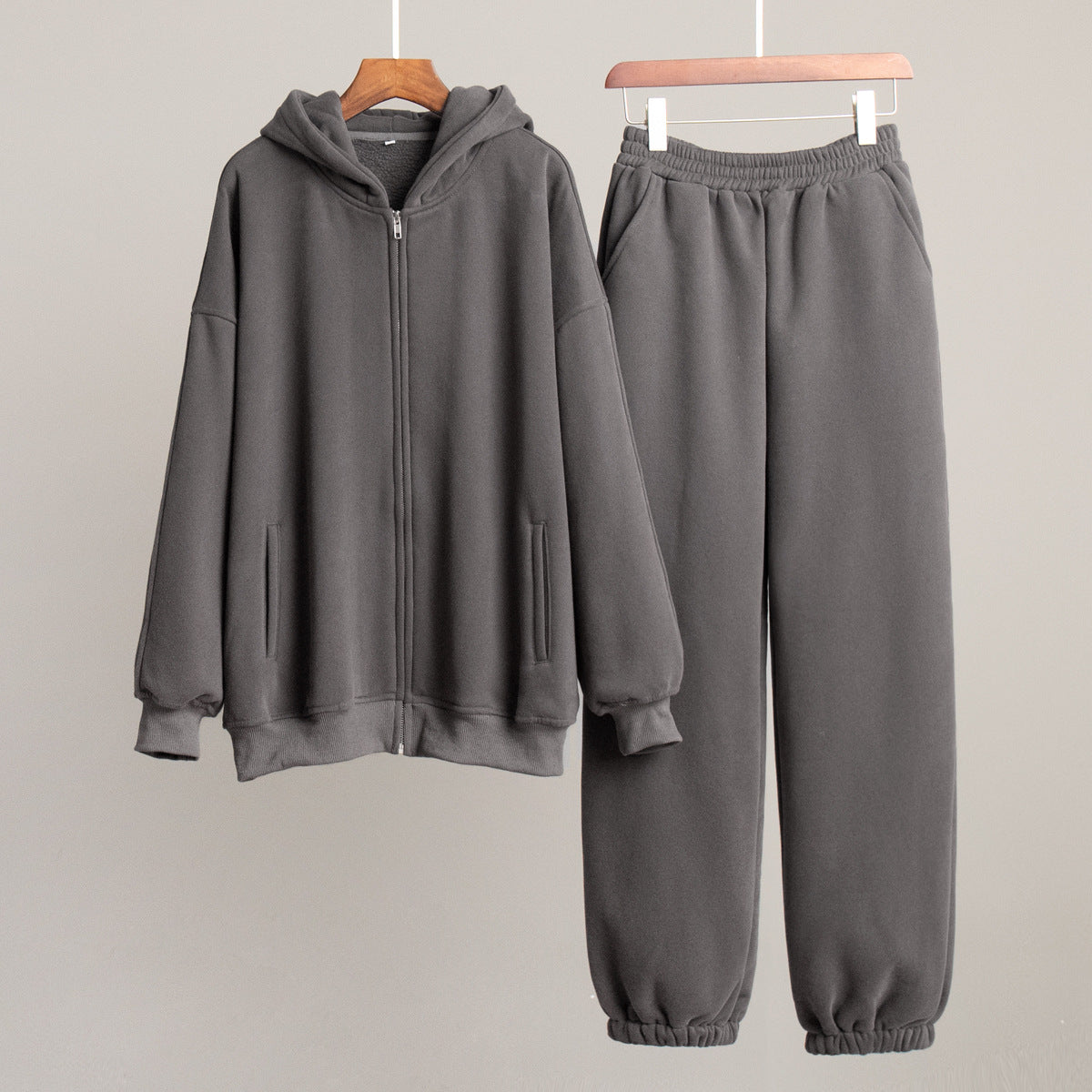 Damen Sportliche Hoodie Jogginghose Set Eveloria