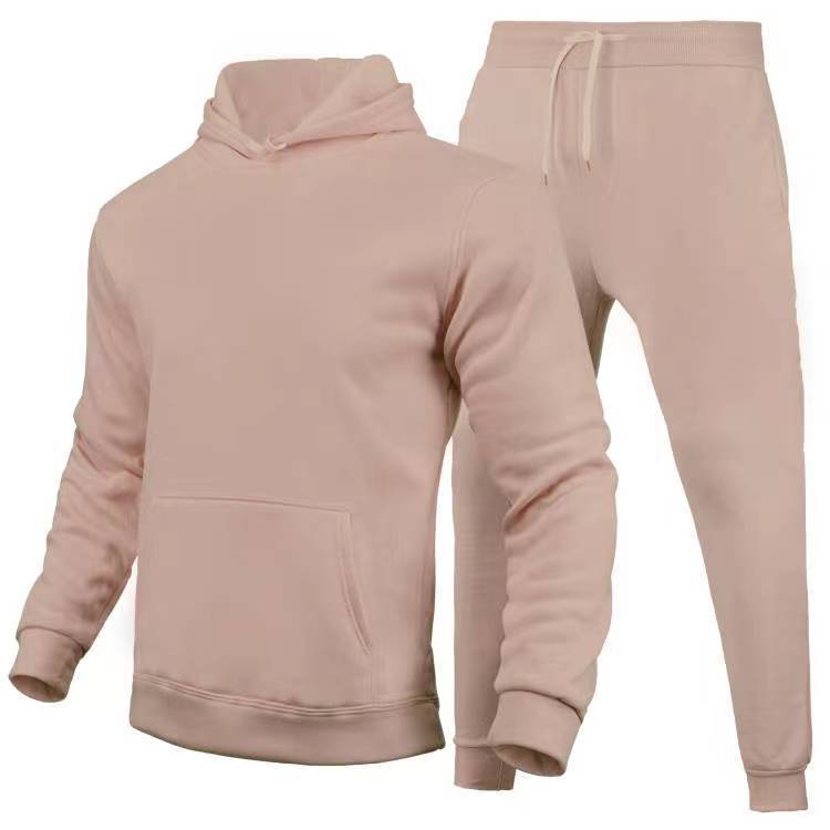 Damen Sportliches Hoodie- und Jogginghose-Set Baumwollmix Eveloria