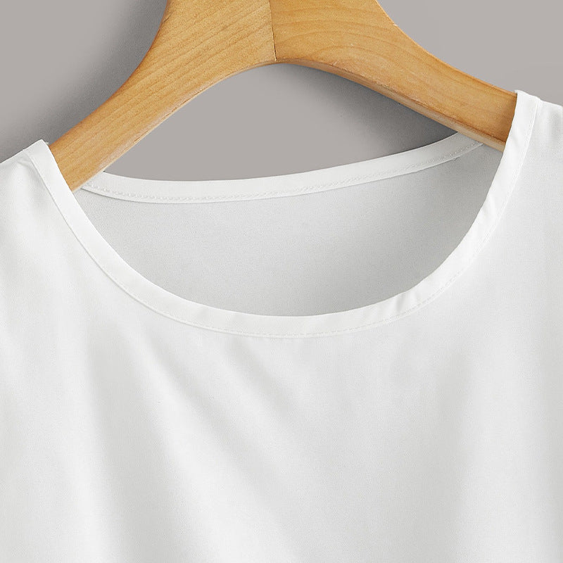 Damen Oberteil mit Rüschendetails Elegantes Design Eveloria