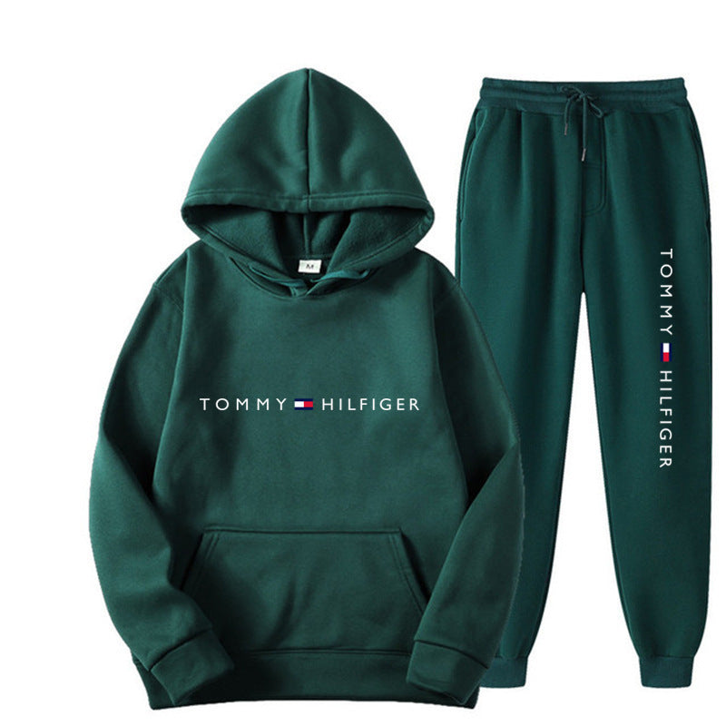 Damen Sweatanzug Kapuzensweater Jogginghose Eveloria