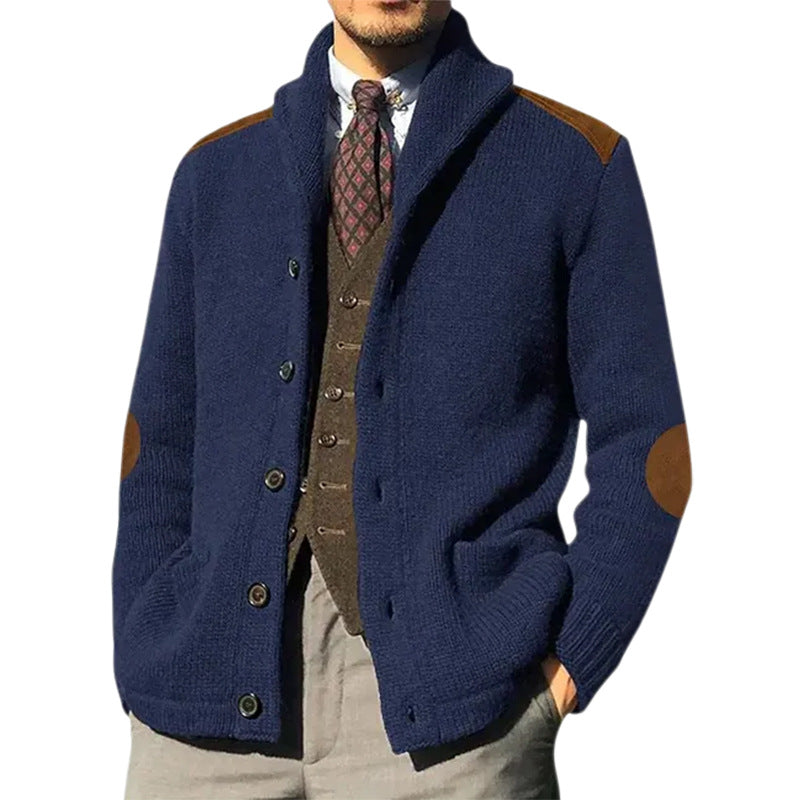 Herren Strickjacke Klassisch Bequem