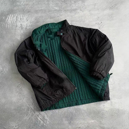 Damen Steppjacke Hochkragen Verdeckter Reißverschluss Eveloria