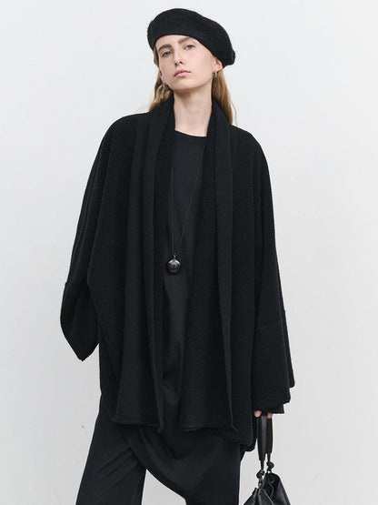Eveloria Damen Strickmantel Elegantes Design Strapazierfähig