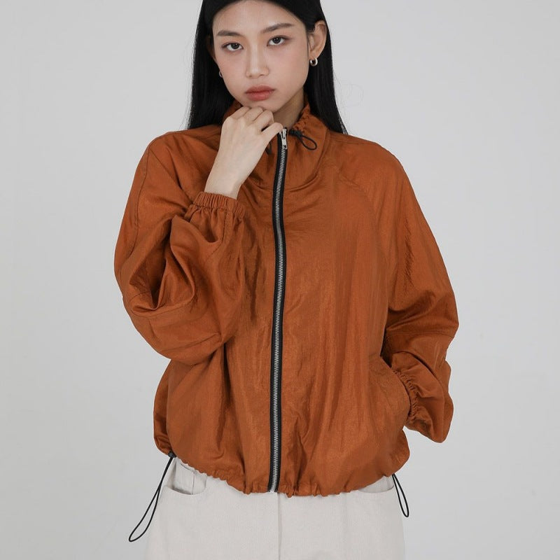Damen Atmungsaktive Jacke Verstellbarer Kragen Eveloria - Eveloria