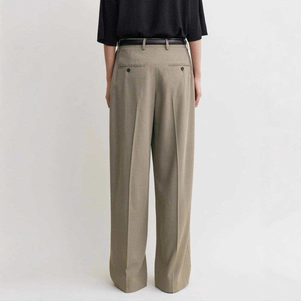 Damen Hochbundhose Weites Bein Eveloria