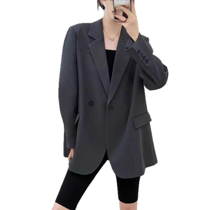 Damen Oversized Blazer Strukturiert Eveloria