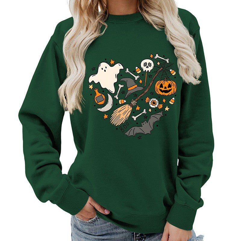 Damen Halloween Sweatshirt Eveloria Kreatives Motiv - Eveloria