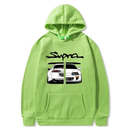 Damen Kapuzenpullover mit Kängurutaschen und einzigartigem Design