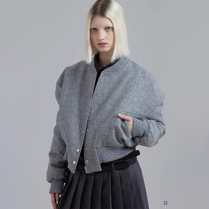 Damen Oversized-Jacke Wollmix Eveloria - Eveloria