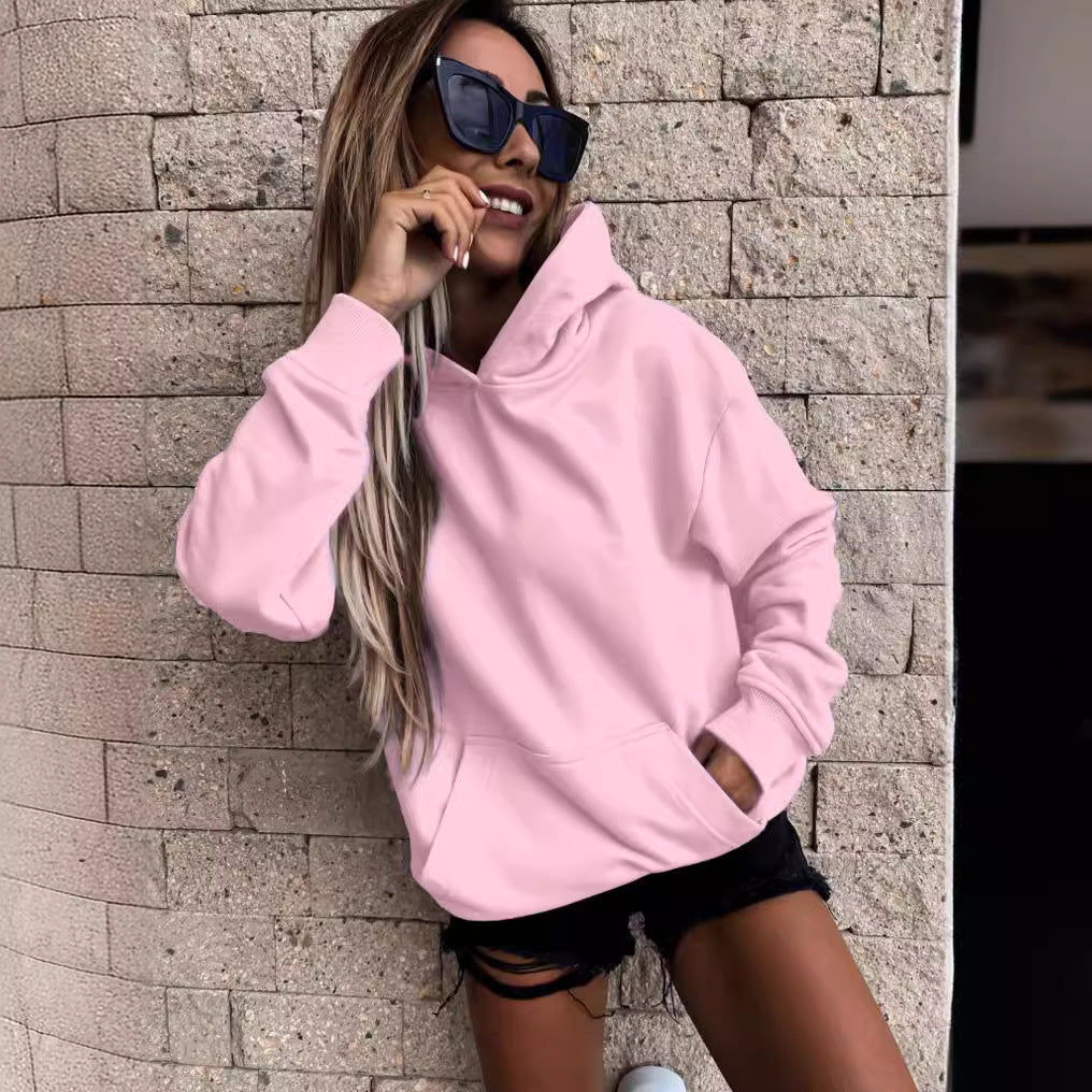 Damen Kapuzenpulli Weich Eveloria