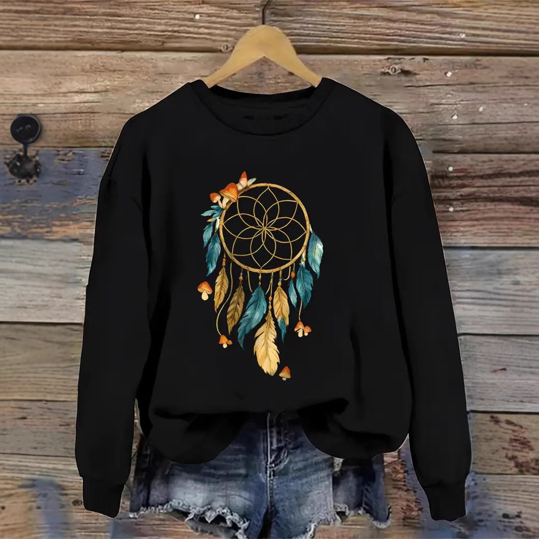 Damen Sweatshirt Traumfänger-Design Eveloria - Eveloria
