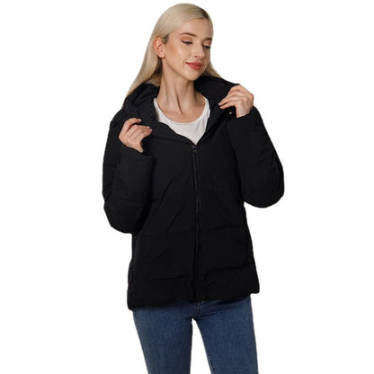 Damen Winterjacke Gesteppt Wasserabweisend Weich Eveloria