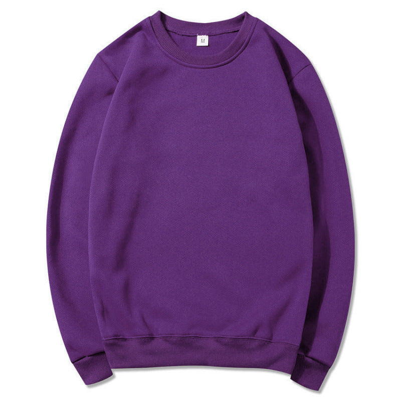 Damen Sweatshirt Weiches Baumwoll Rundhals